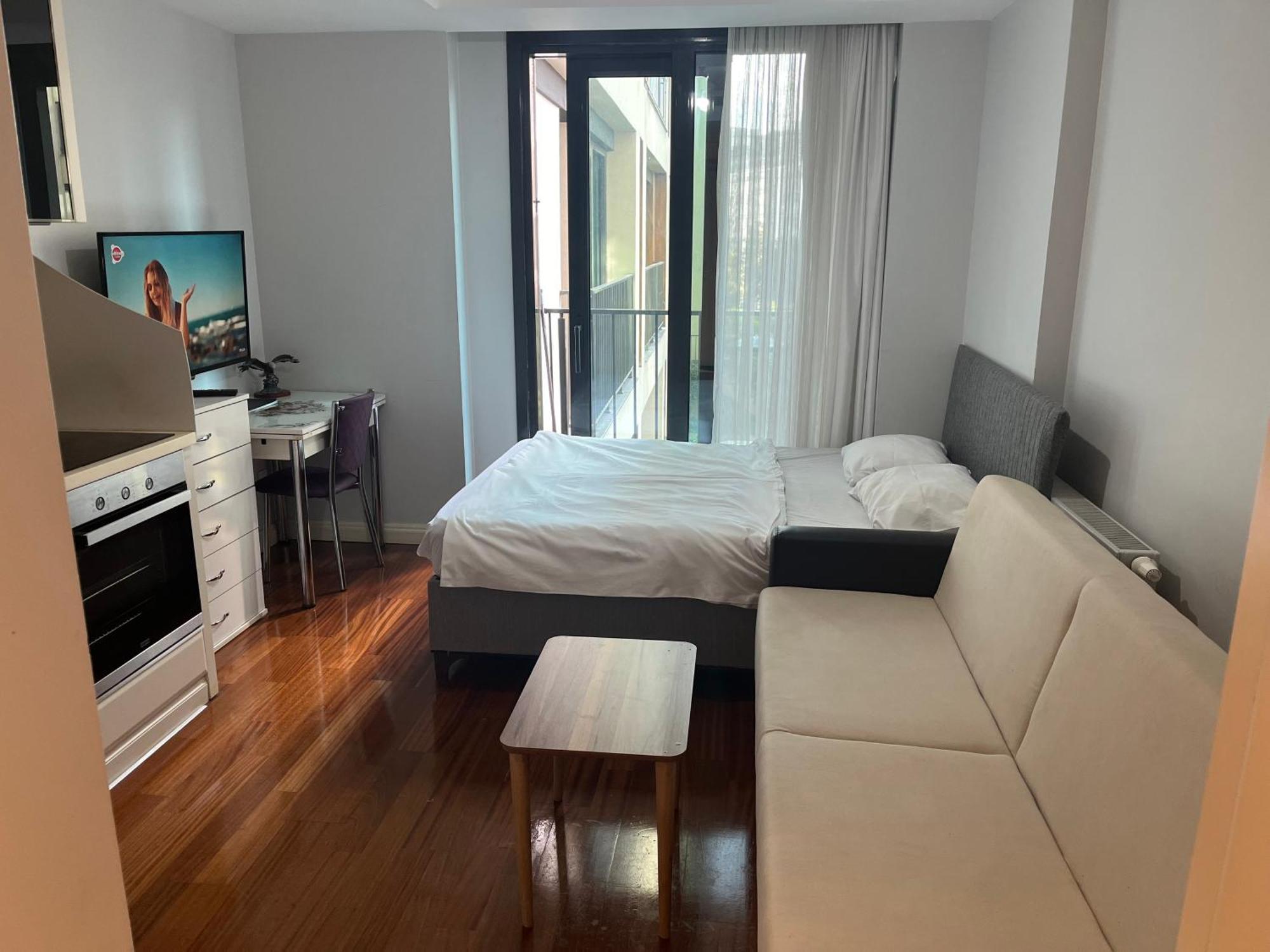 Studio Flat-One Room In Lux Residence Near Taksim-Beyoglu Стамбул Екстер'єр фото